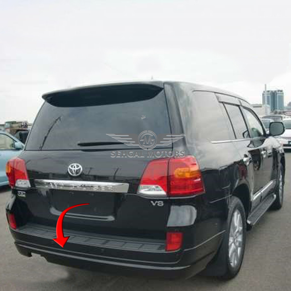 Toyota Land Cruiser FJ200 Back Body Kit Executive Class (Black) 2018-2021