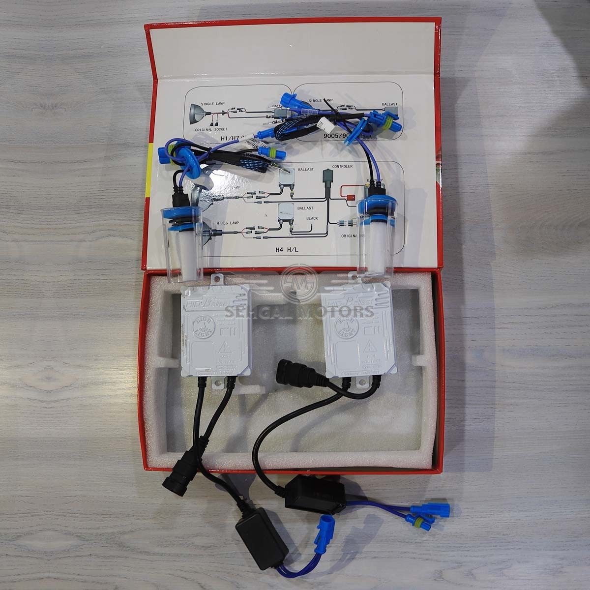 GMKA H4 150W HiD 6000K