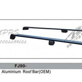 Toyota Prado FJ90 Roof Rail Black Model 1996-2002