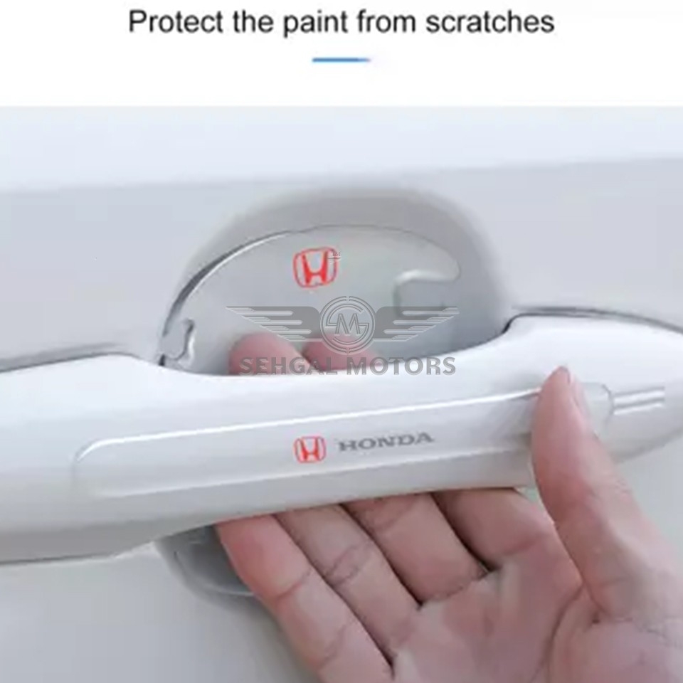 Honda Transparent Door Handle & Bowl Protector (8PCS)