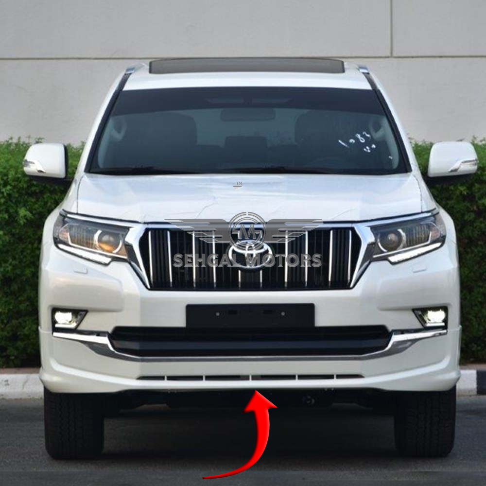 Toyota Prado FJ150 Front Body Kit / Lip GT Style (White) 2017-2021