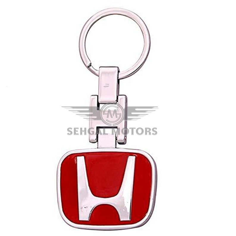 Honda Metal Key Chain - Red