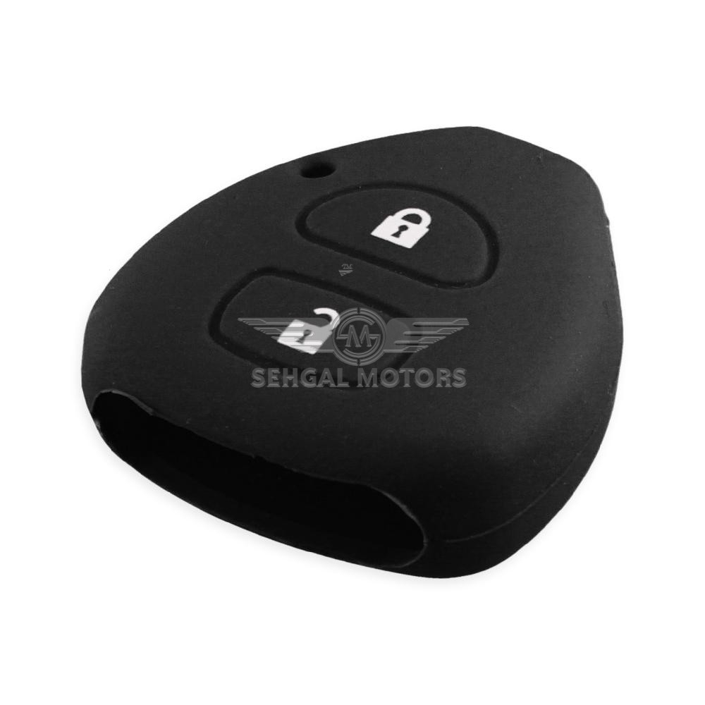 Toyota Corolla / Toyota Vitz PVC Silicone Protection Key Cover 2 Button