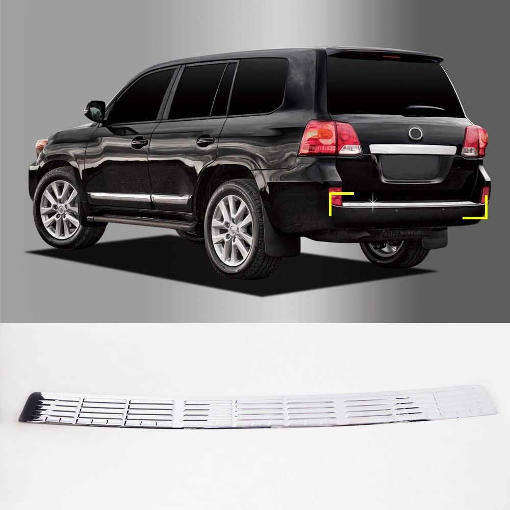 Toyota Land Cruiser FJ200 Back Bumper Sill Plate Cover Chrome TWN