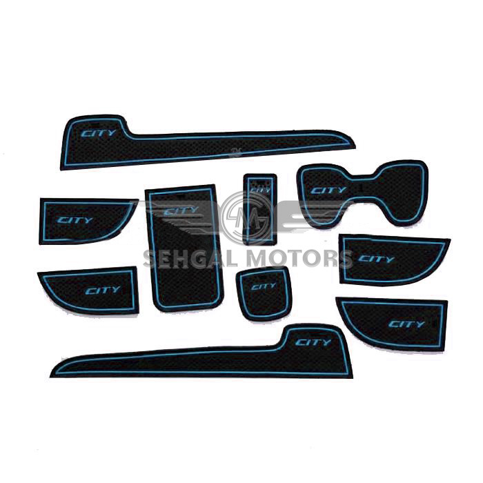 Honda City Interior Mat Blue Model 2009-2021