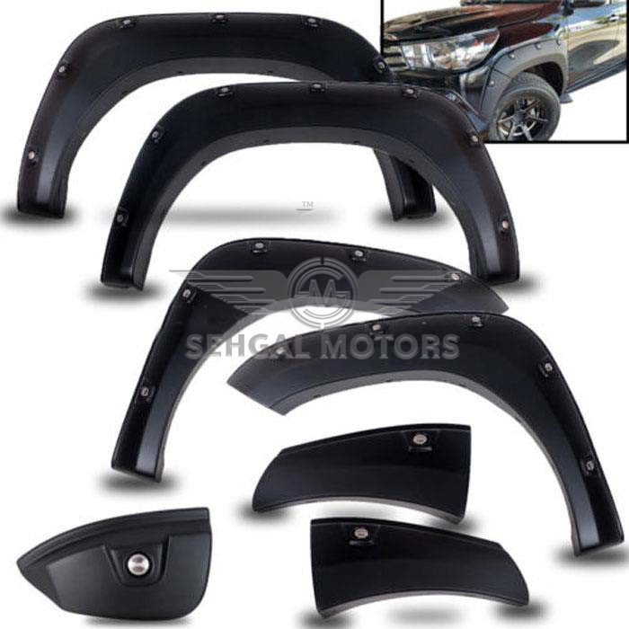 Toyota Hilux Revo Fender Big Matt Black - Model 2016-2021 China