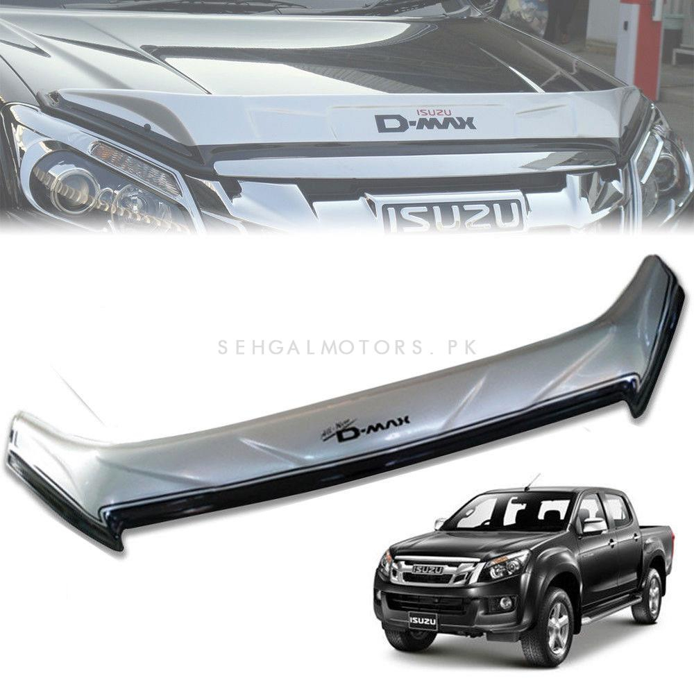 Isuzu DMax Black And White Bonnet Guard (Thailand) - Model 2018-2021