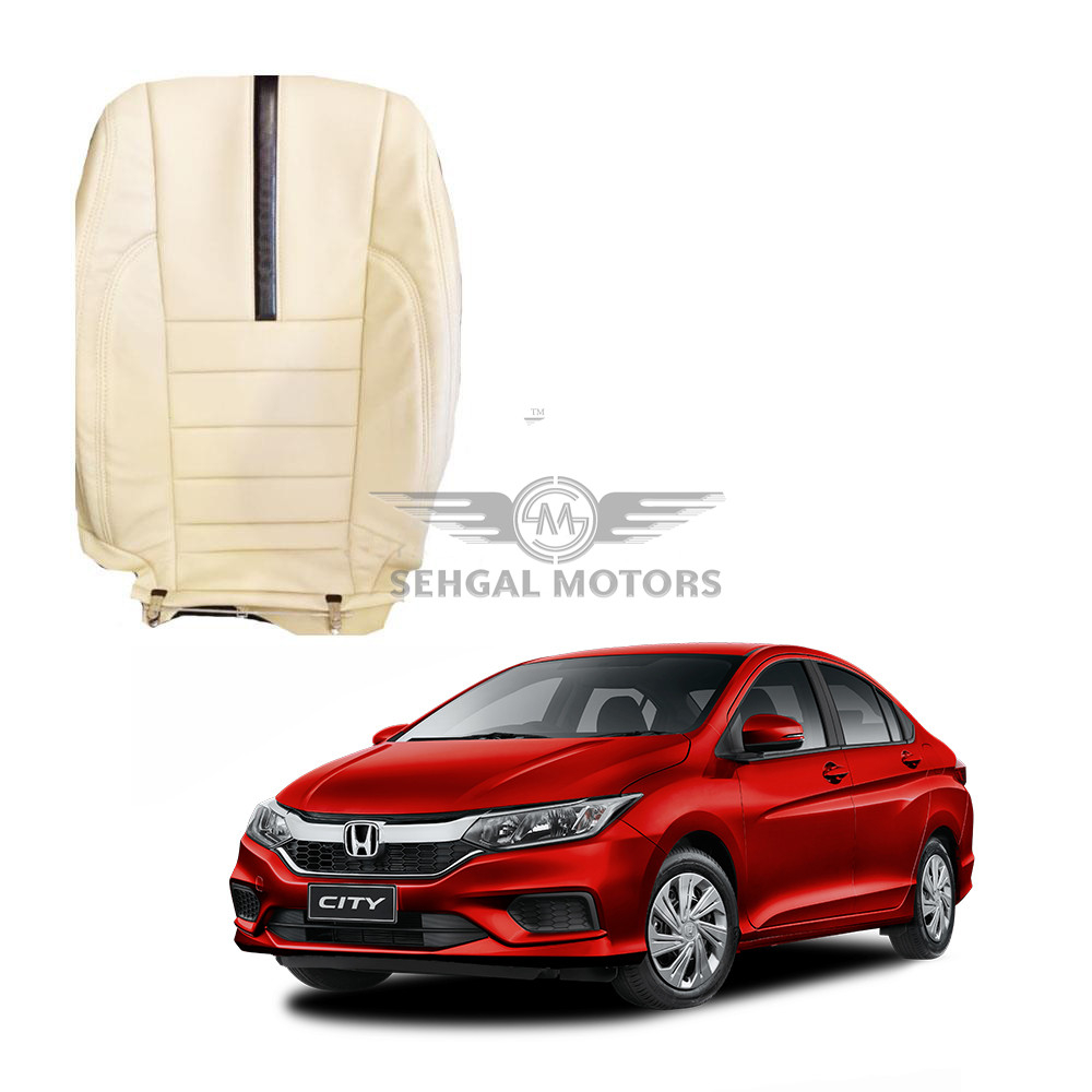 Honda City Seat Cover Japanese Leather Beige Model 2021-2022