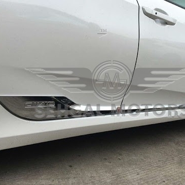 Honda Civic Door Molding Full Chrome Model 2017-2021