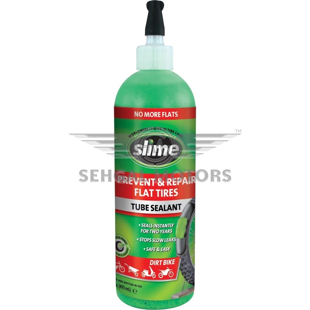 Slime Tube Sealant  ( Prevent & Repair Flat Tyres ) - Dirt Bike 437ml
