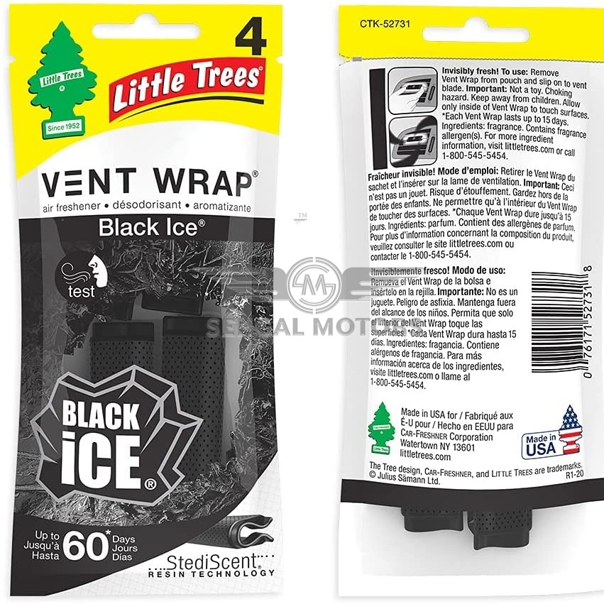 Little Tree AC Vent Perfume Black Ice CTK-52731