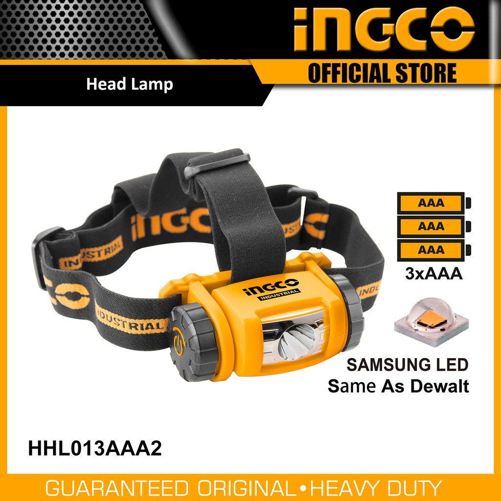 INGCO Head Light INDUSTRIAL (HH6013AAA2)
