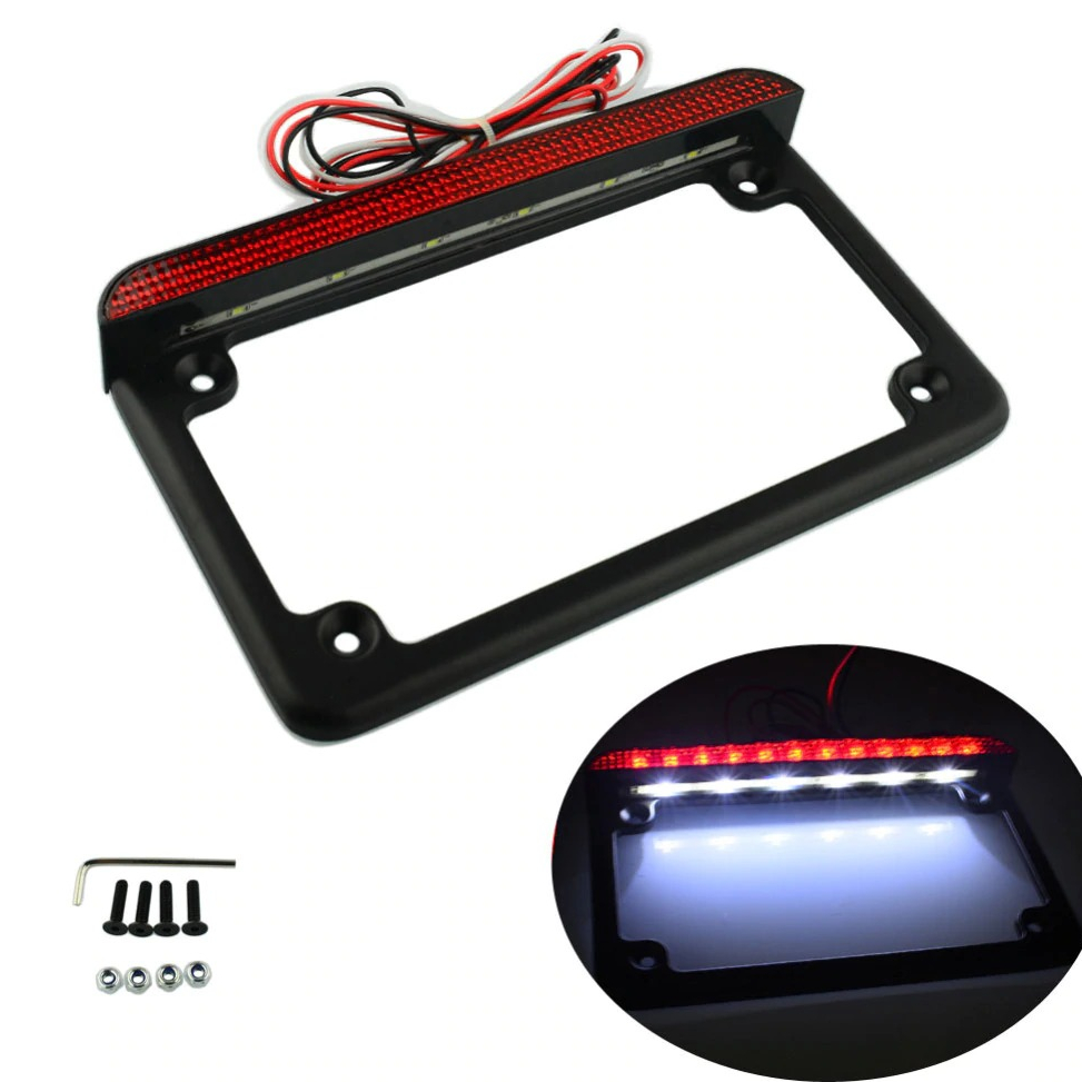 License Panel Chrome With LED FJ200 2016
