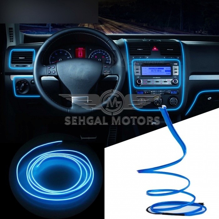 EL Glow Wire For Inner Dashboard & Doors ( Blue)