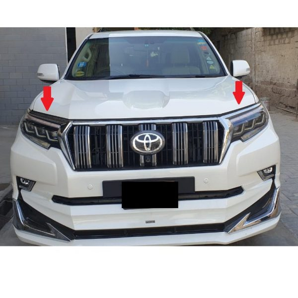 Toyota Prado FJ160 Head Light Lexus Style Model 2008-2018