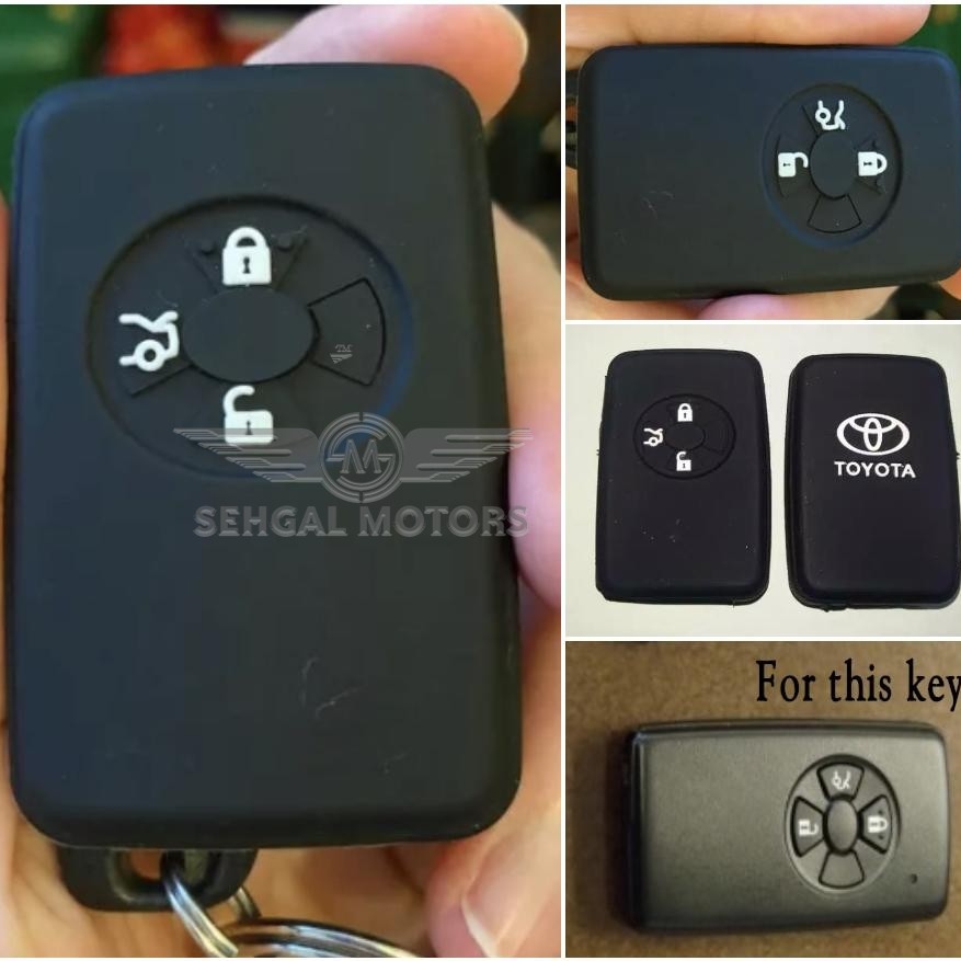 Toyota Premio Pvc Silicone Protection Push Start Key Cover