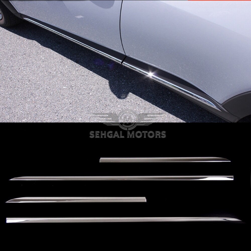 Universal Side Door Molding Chrome