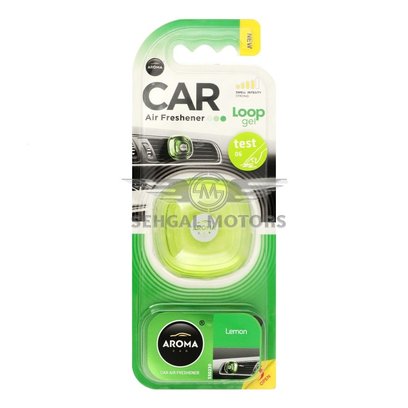 Aroma Loop Gel Ac Vent Perfume Lemon