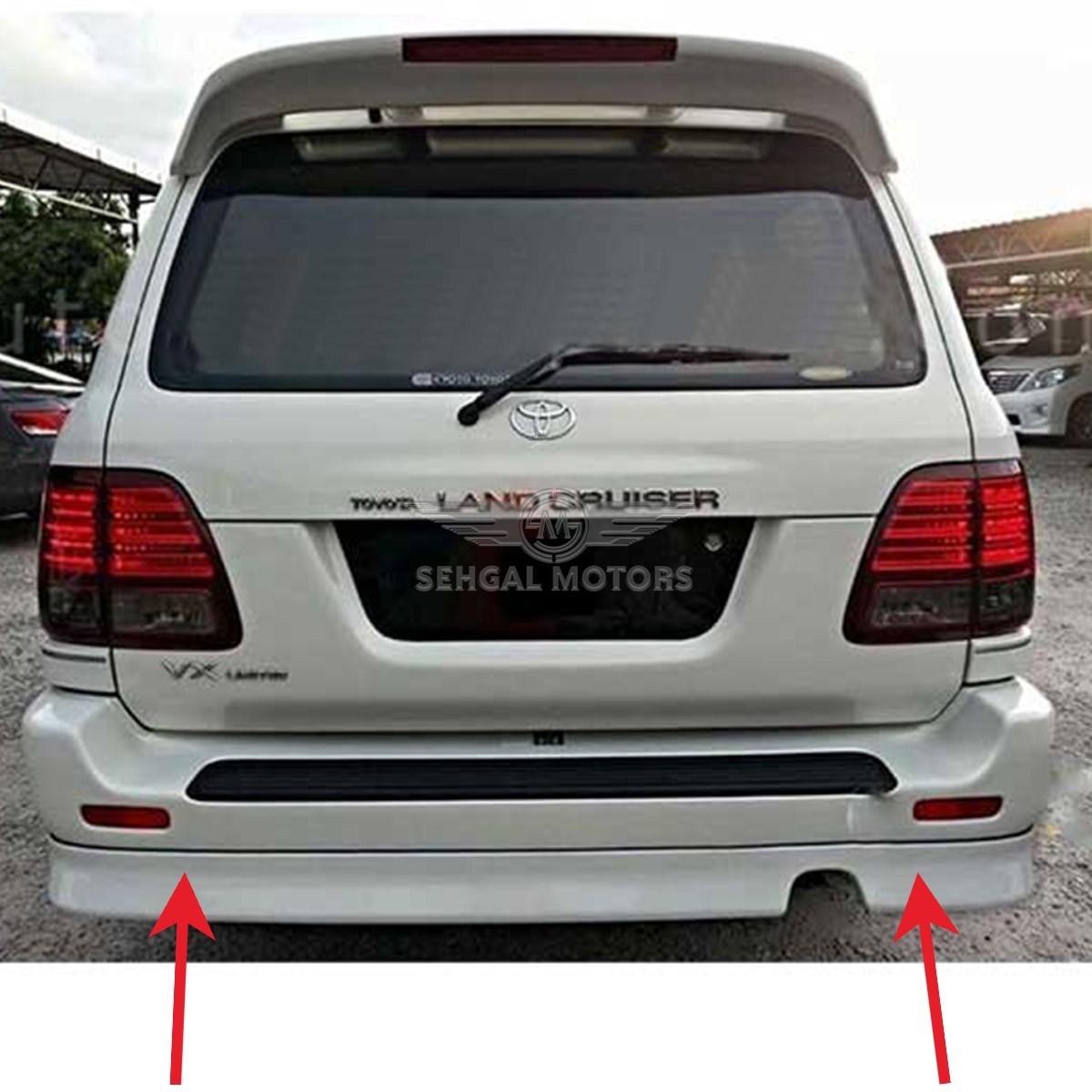Toyota Land Cruiser Fj100 Back Body Kit Model 1998-2007 Taiwan