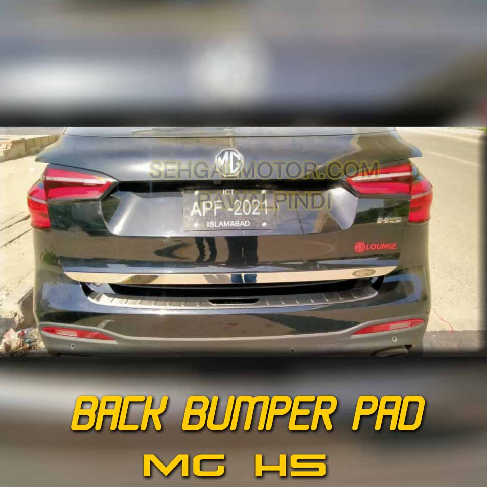MG HS Back Bumper Sill Plate Cover Model 2021