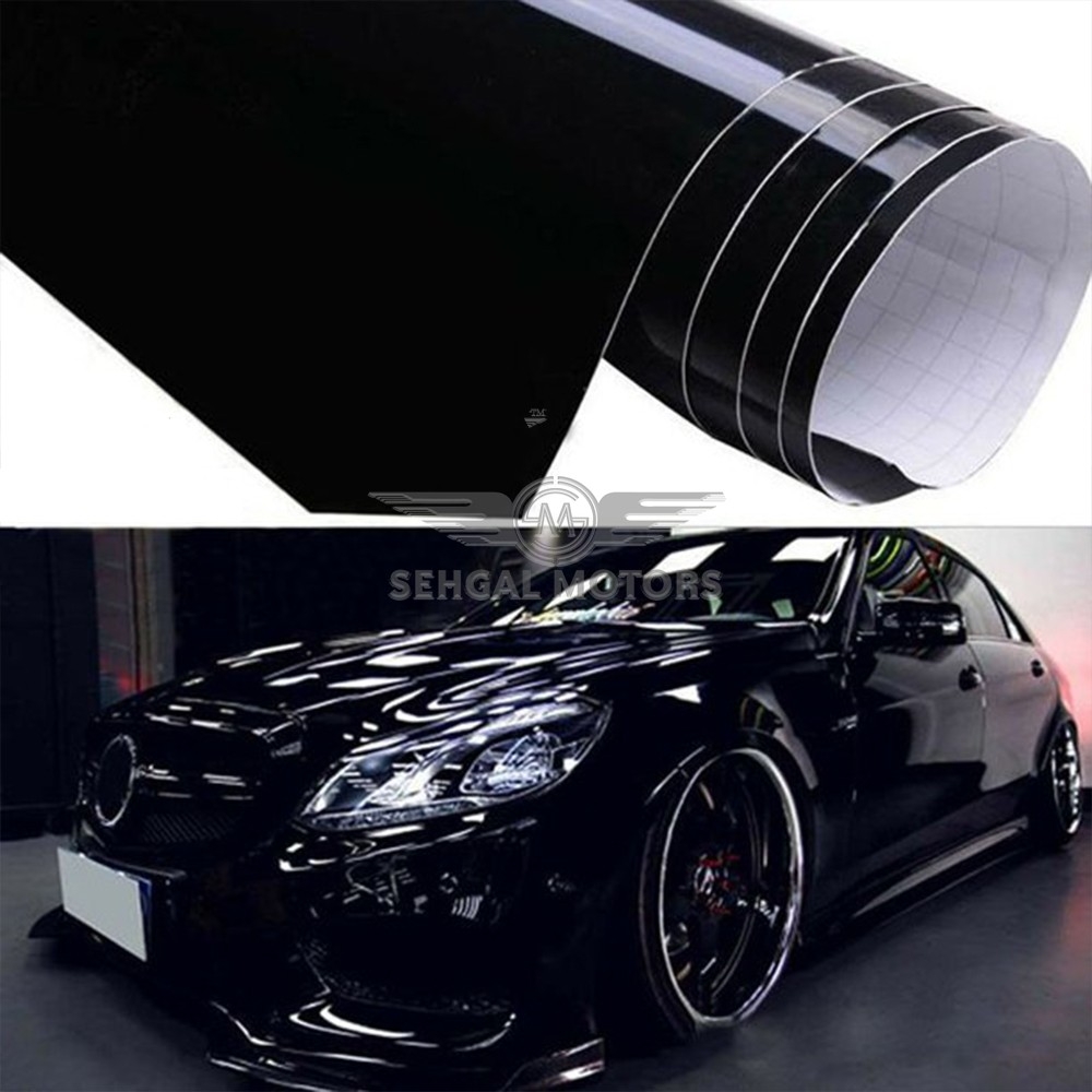 Body Wrapping Vinyl Film Shine Black Code 9404 per Running Meter (1x1.5)