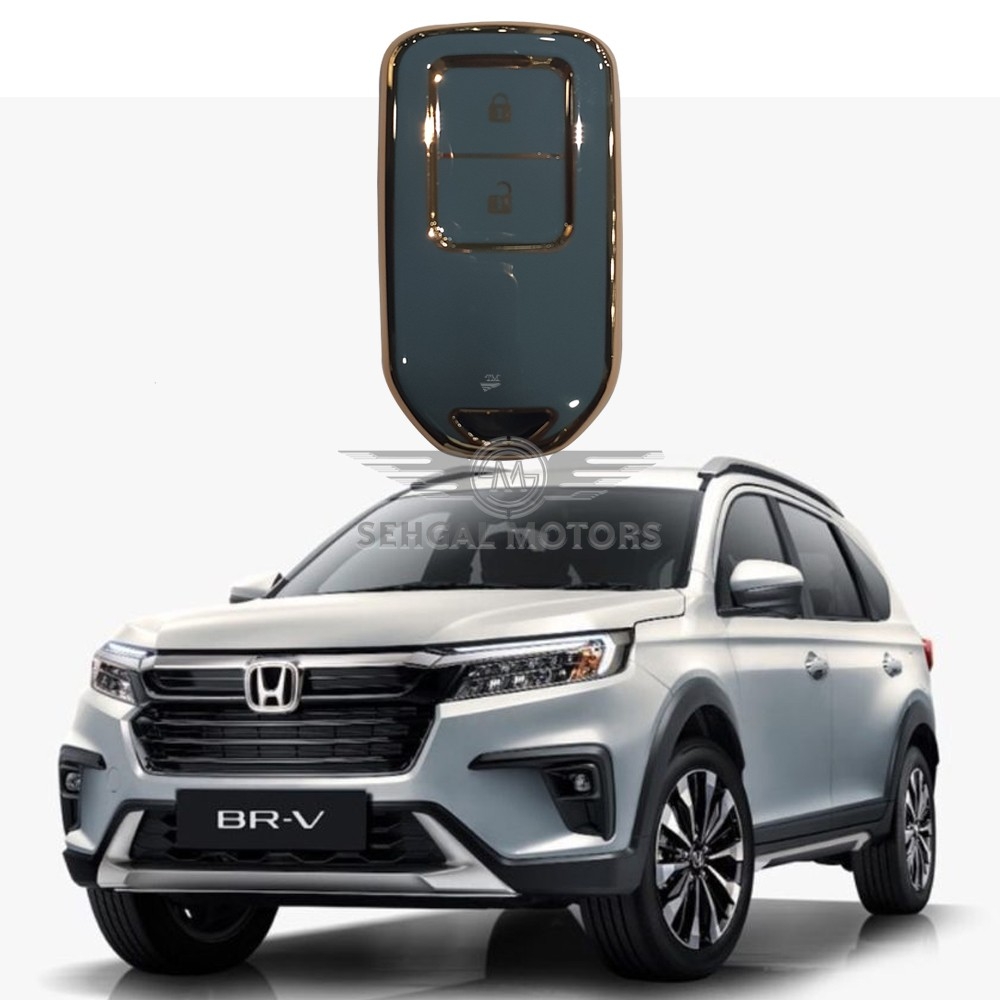 Honda BRV TPU KEY CASE/KEY COVER Blue MODEL 2017-2021
