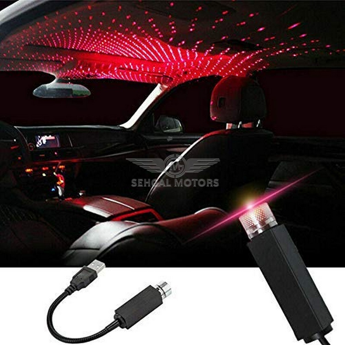 Car / Home Car Decuration Laser Light - USB move