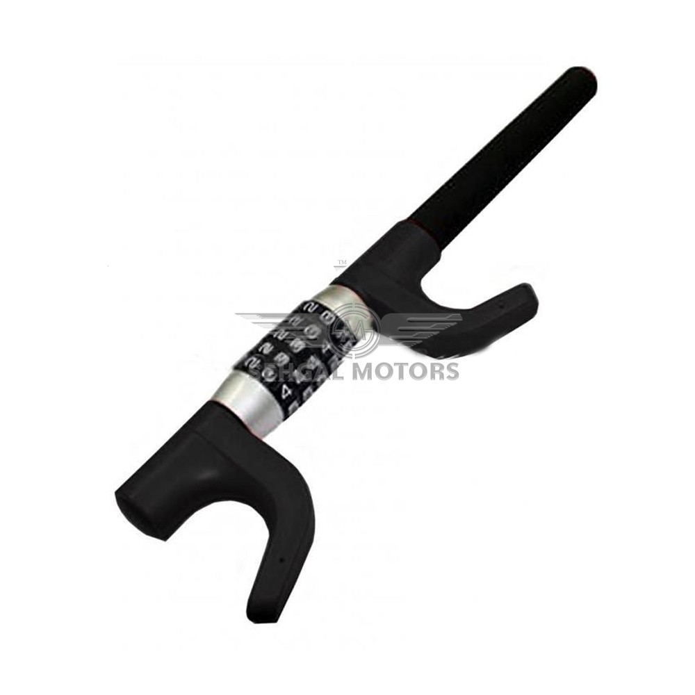 Steering Lock - Anti Theft lock  - Multi Color