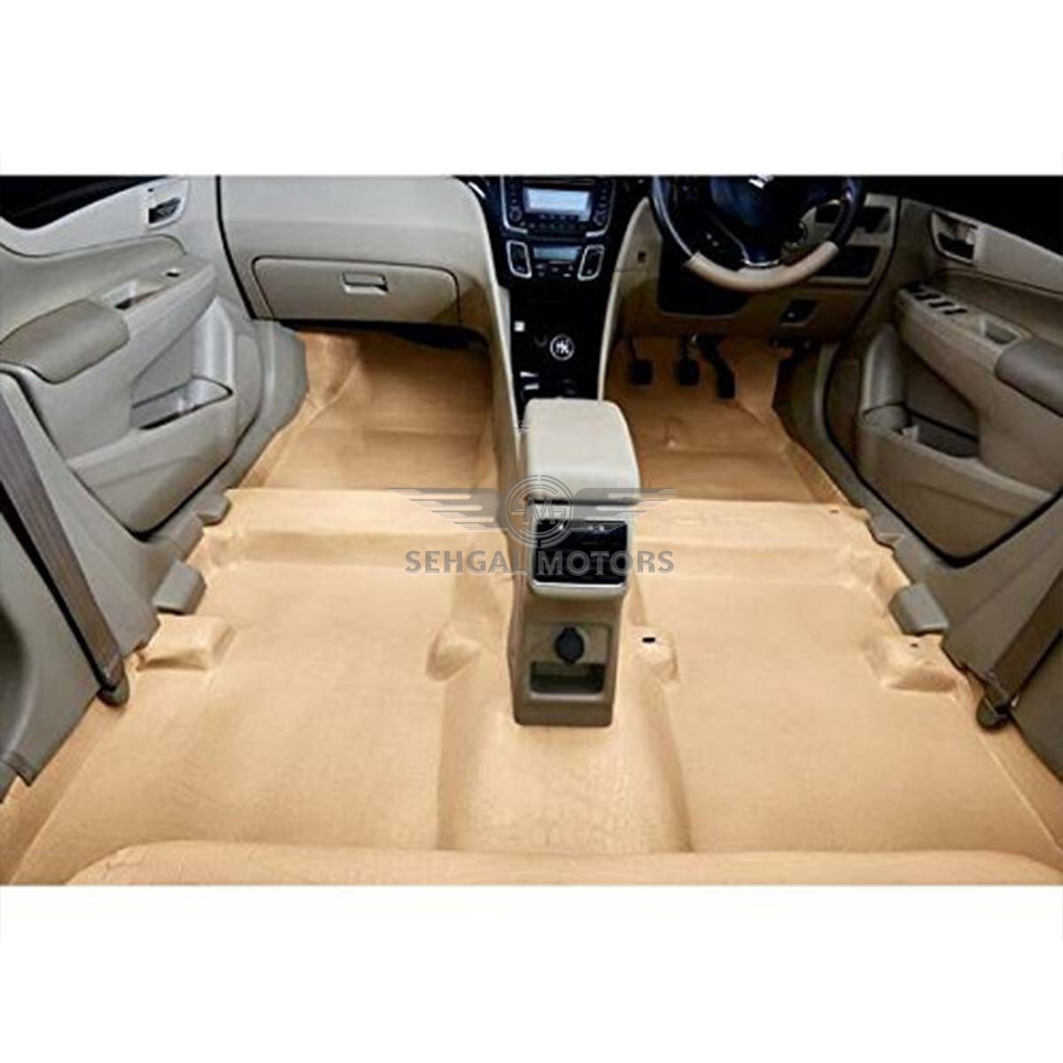 Hyundai Elantra Floor Matting Beige Model 2021-2022