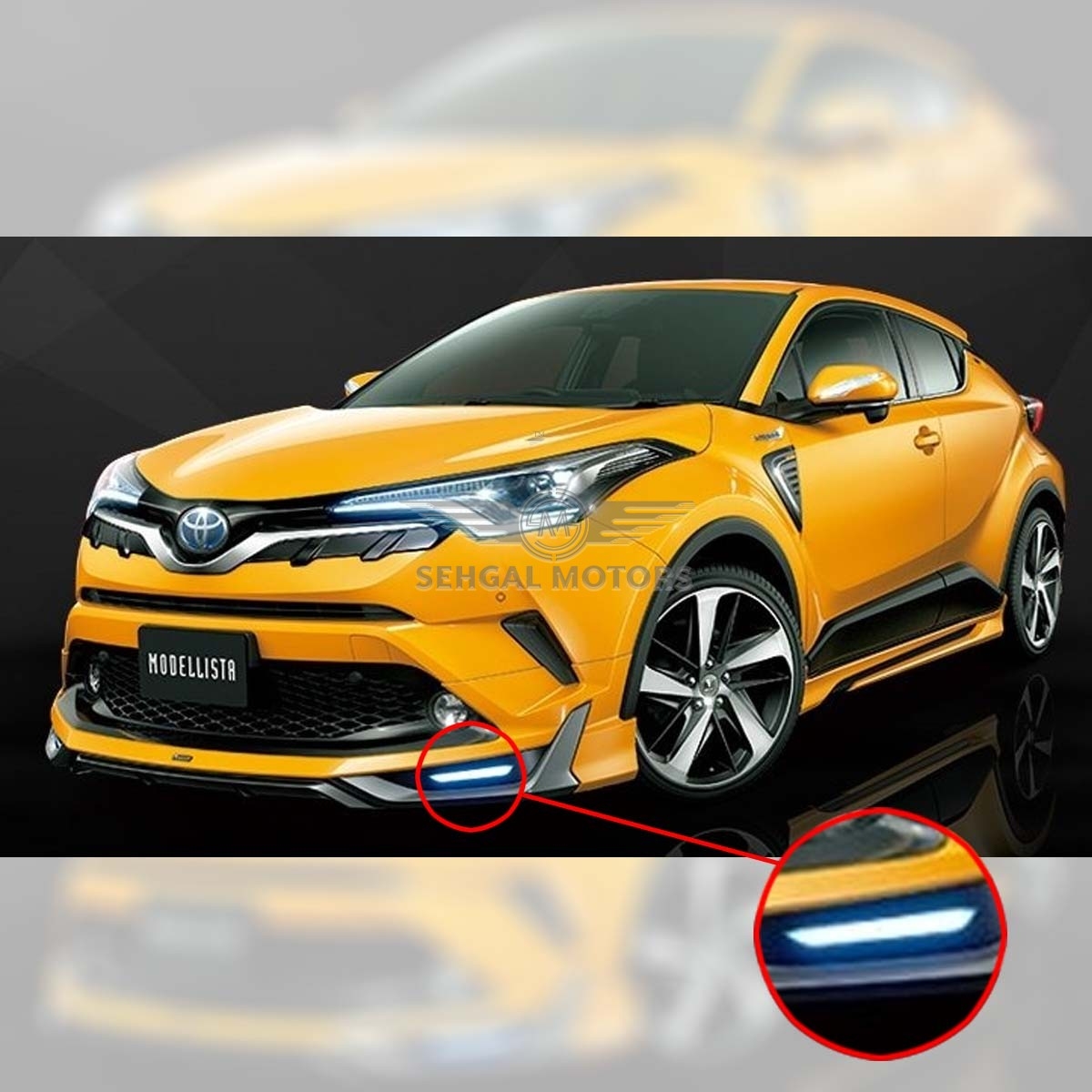 Toyota CH-R DRL Light Model 2014-2018