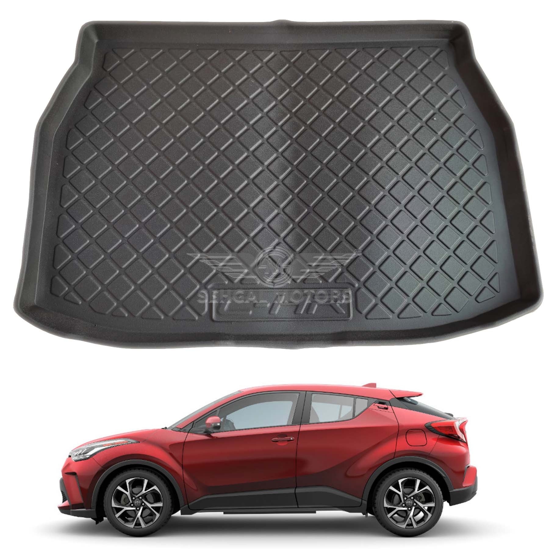 Toyota CH-R 3D Trunk Mat Model 2017-2021