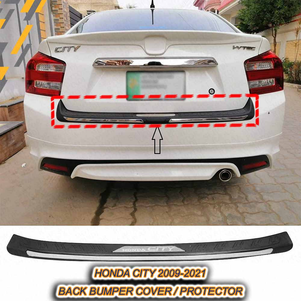 Honda City Back Bumper Sill Plate Cover Model 2009-21