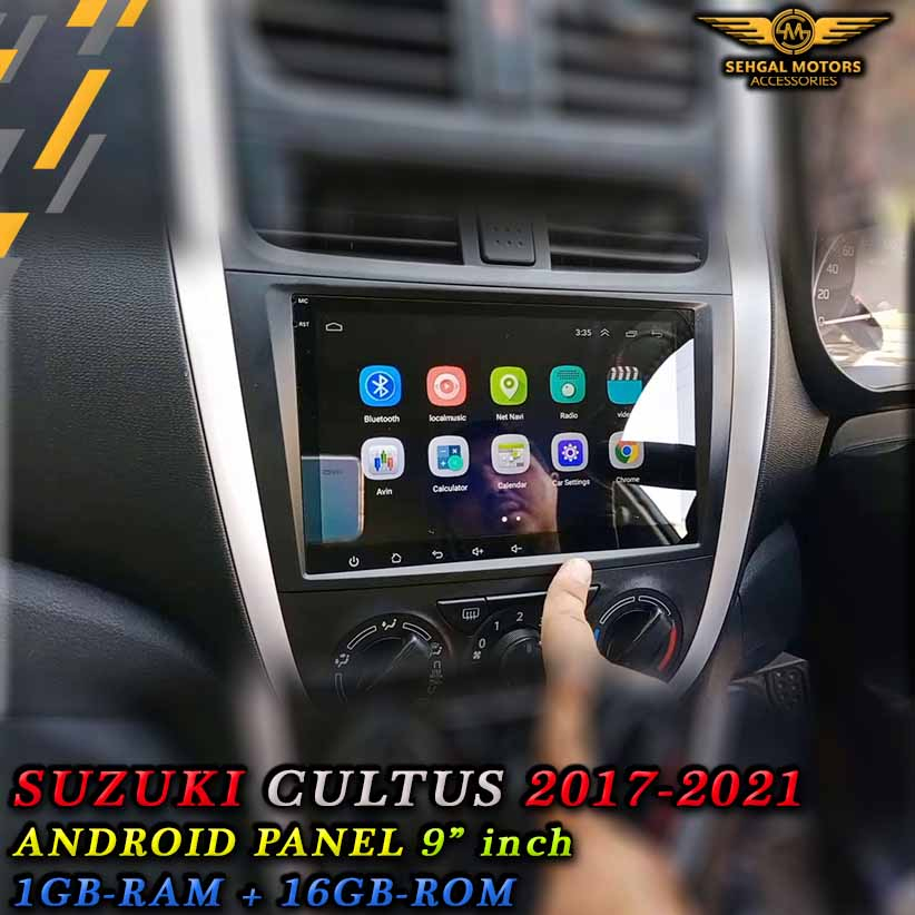 Suzuki Cultus Android Panel 9inch 2017-21