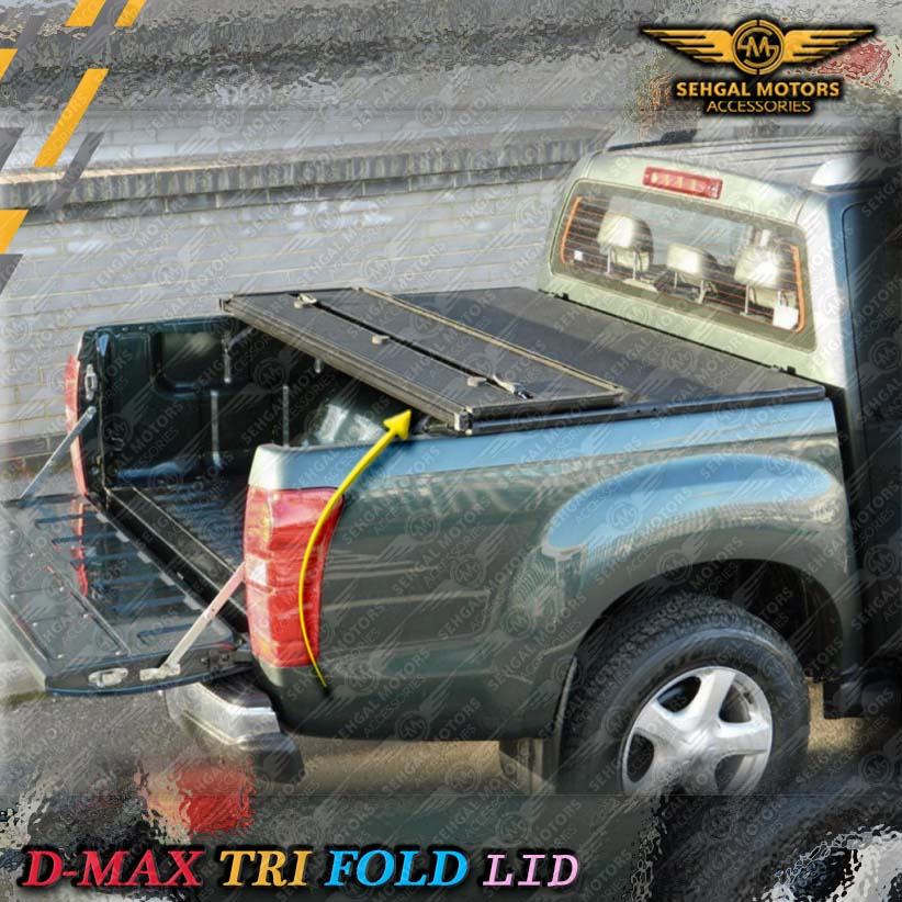 Isuzu DMax Tri Folding Soft Lid - Model 2018-2021