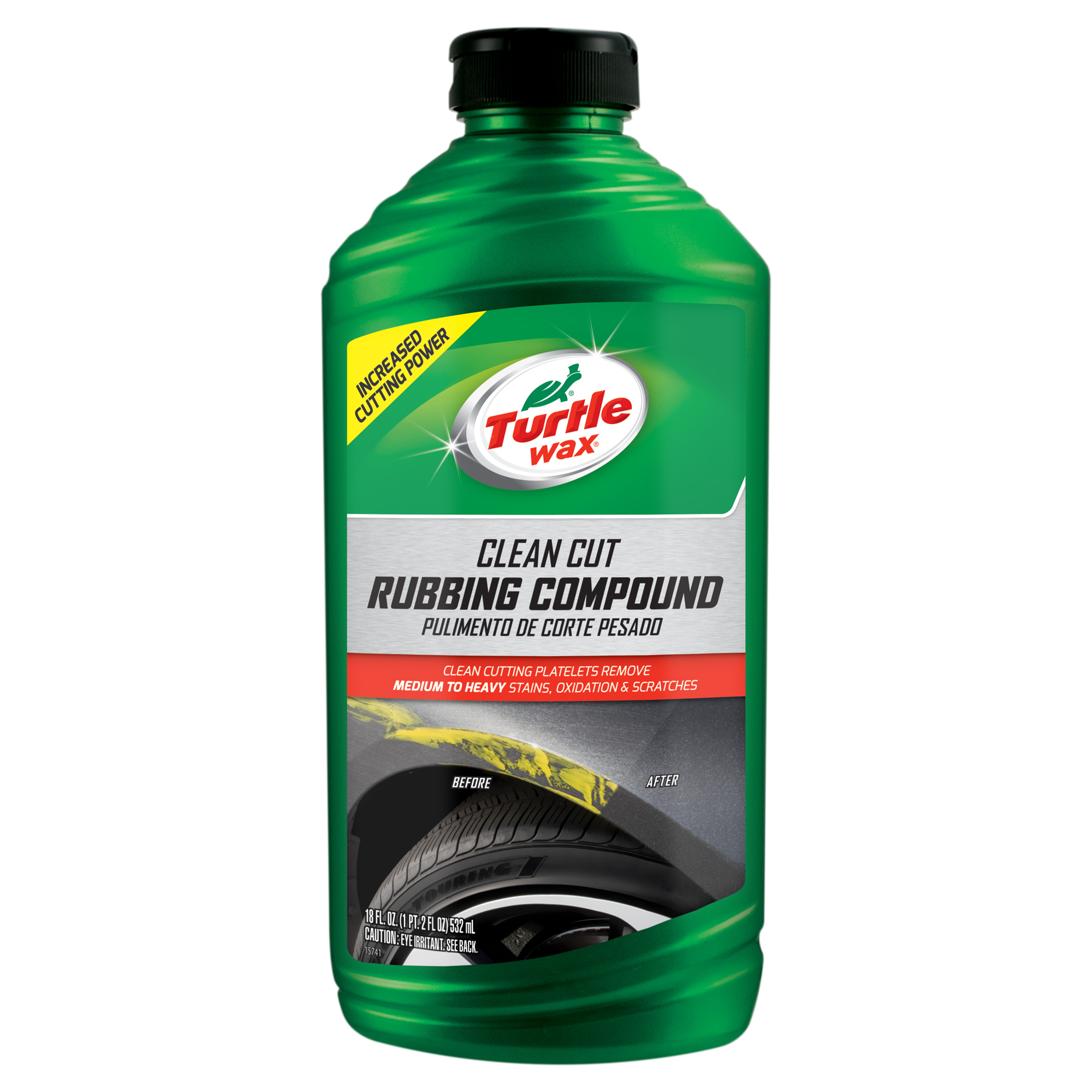 Turtle Wax Clean Cut Rubbing Compound 532ml