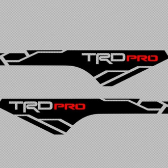 TRD Sticker for Roll Bar