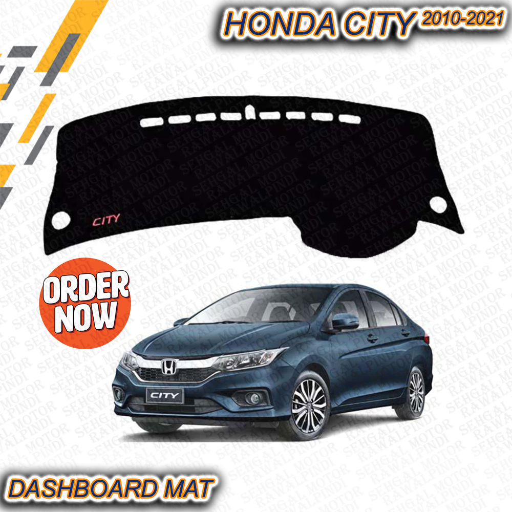 Honda City Dashboard Mat Carpet Model 2010-2021
