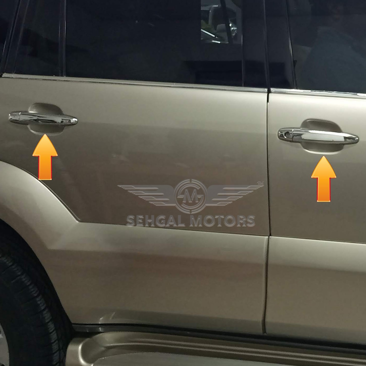 Toyota Prado FJ120 Door Handle Chrome Model 2002-2009