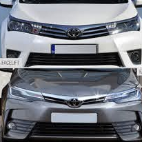 Toyota Corolla 2015 to Grande X Face Uplift Conversion / Upgrade