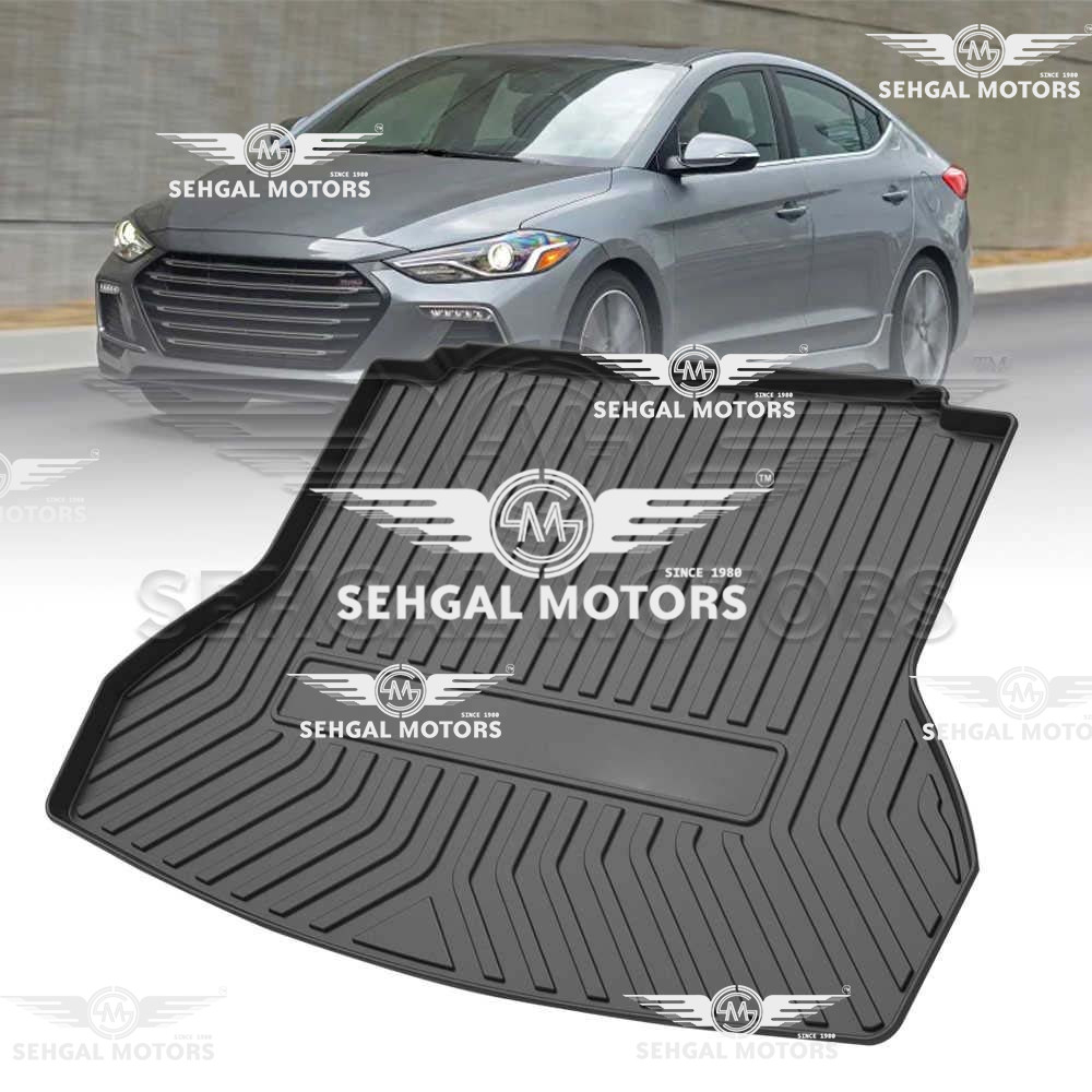 Hyundai Elantra 3D Trunk Mat Model 2021-2022