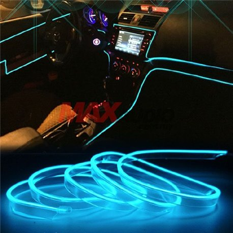 EL Wiring Dashboard Neon BLUE/RED