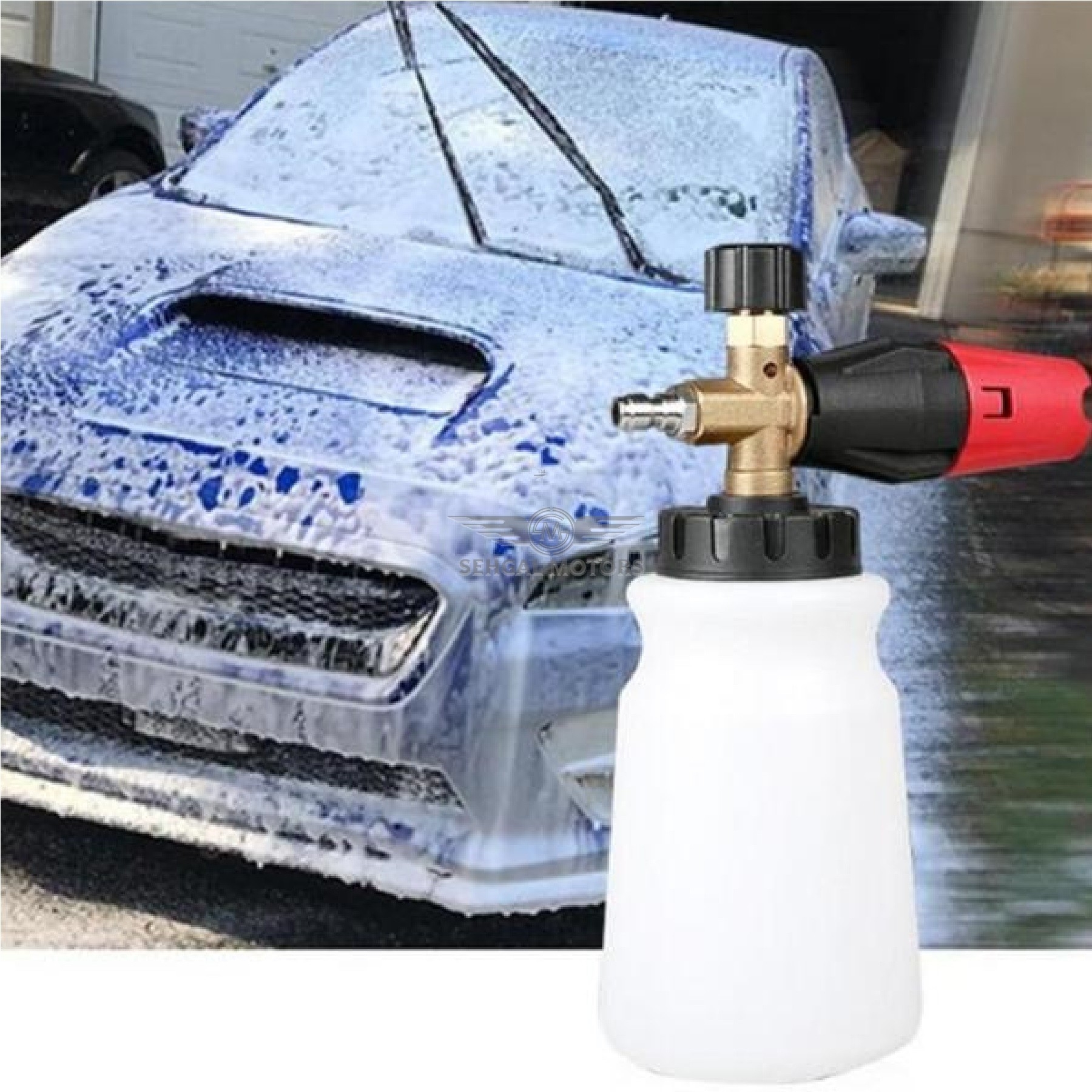 Foaming Cannon Bottle with Nozzle