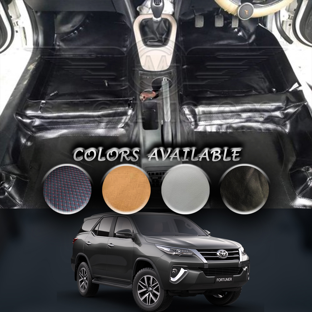 Toyota Fortuner Floor Matting Black Model 2017-2021