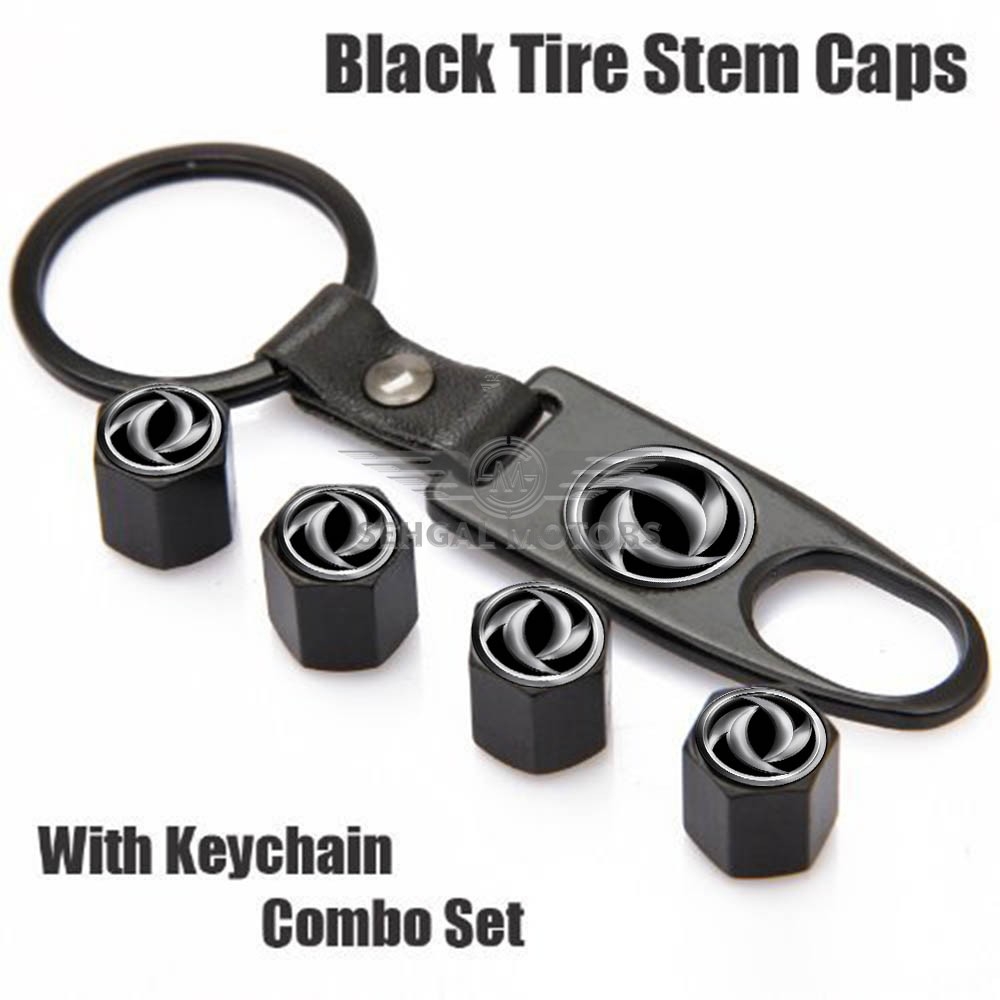 Glory Air Nozzle Cap With Keychain - Black