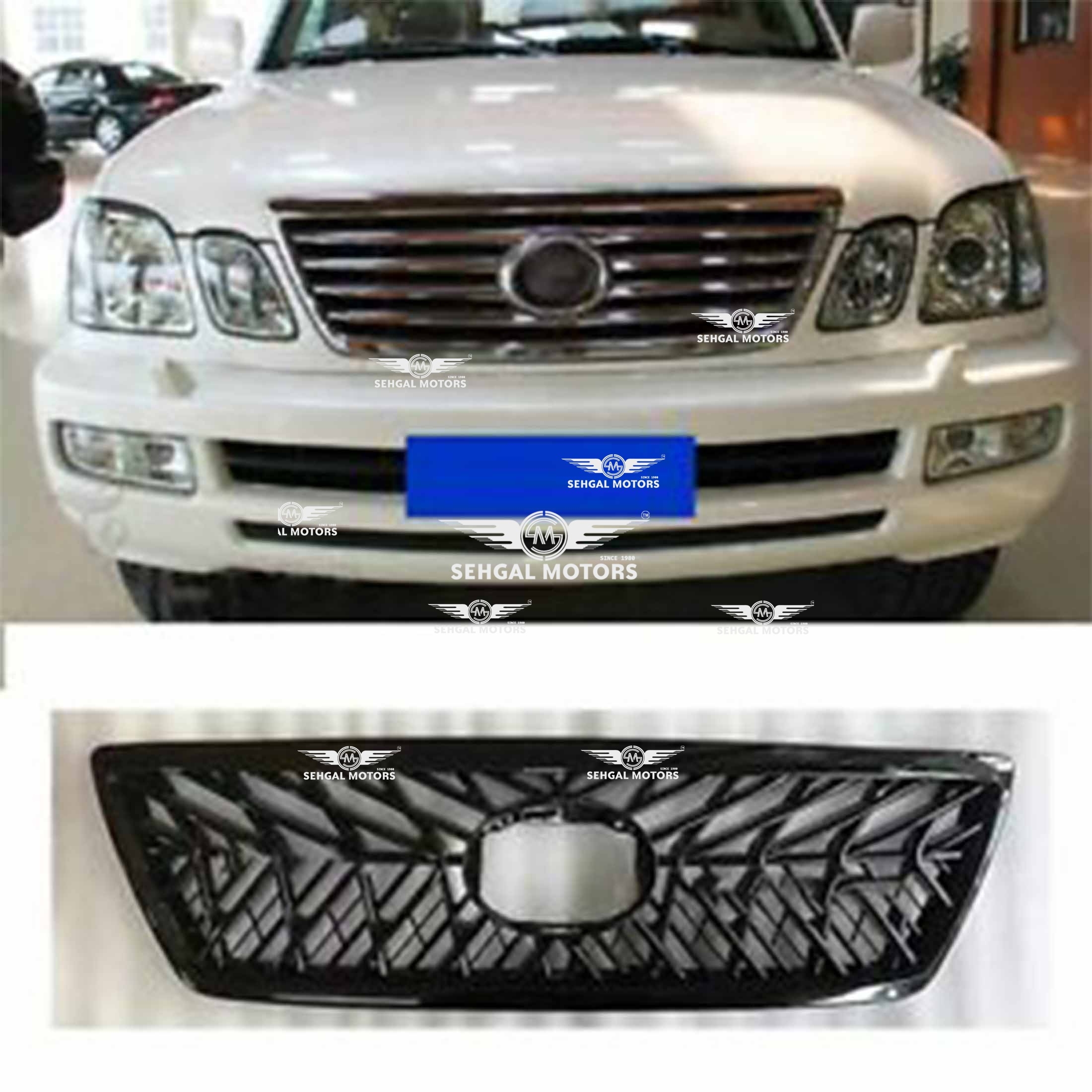 Toyota Land Cruiser LX470 Grill Model  2000-2006