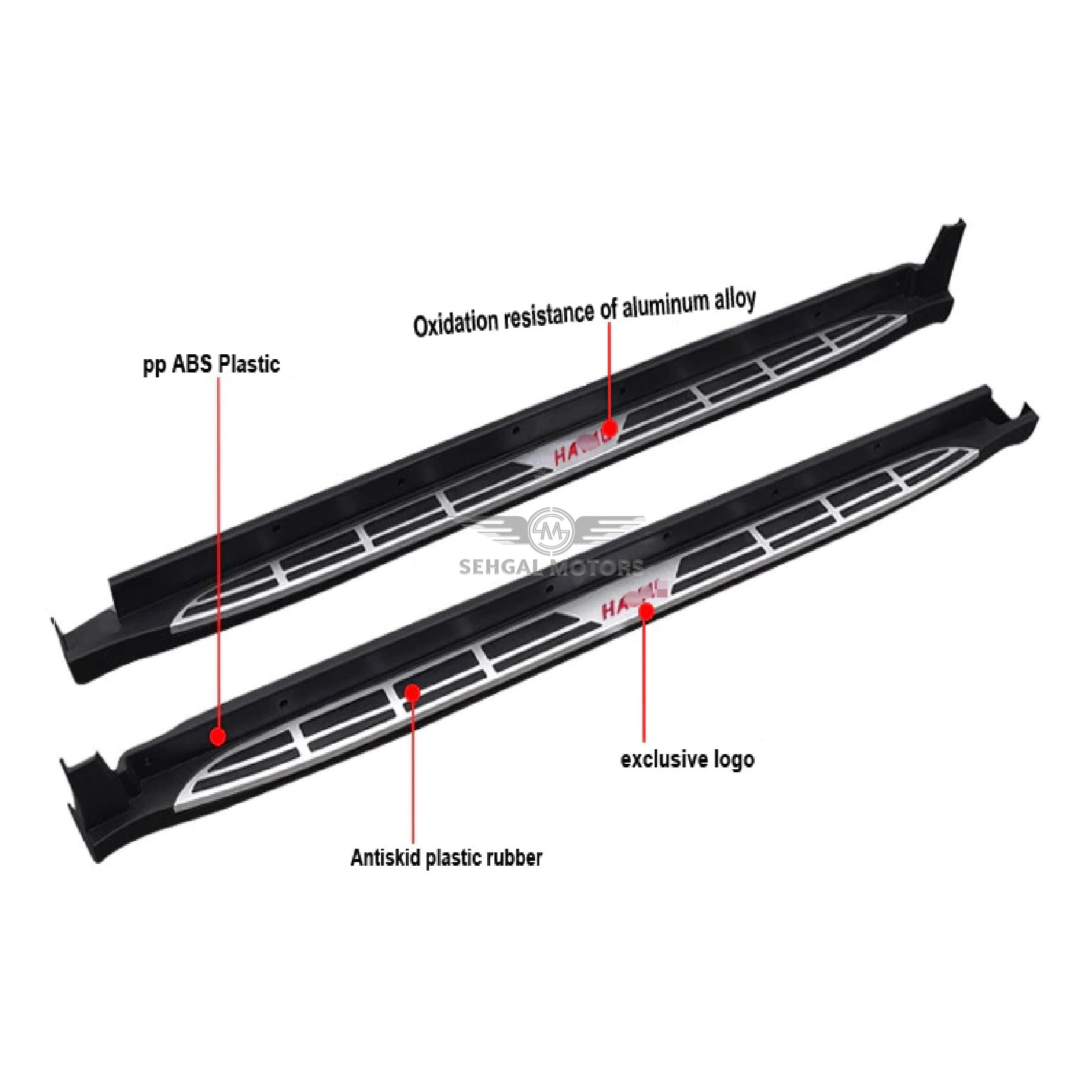 Haval- Jolian Side Steps V1 Model 2021-2022