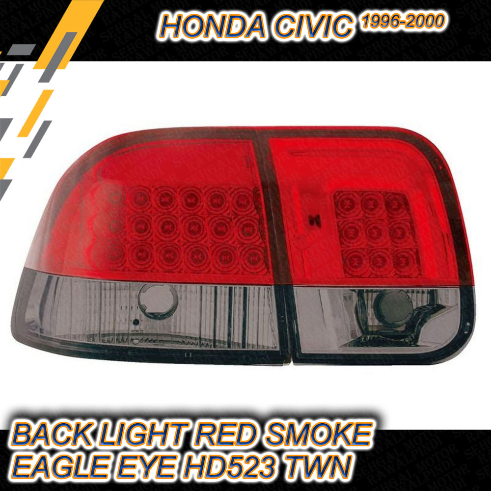 Honda Civic Back Light LED Red Smoke Taiwan Model 1996-2000