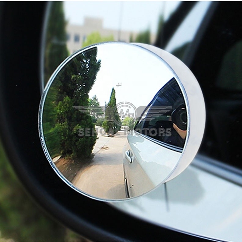 Universal Wide Angle Car Blind Spot Convex Side Mirror Circle