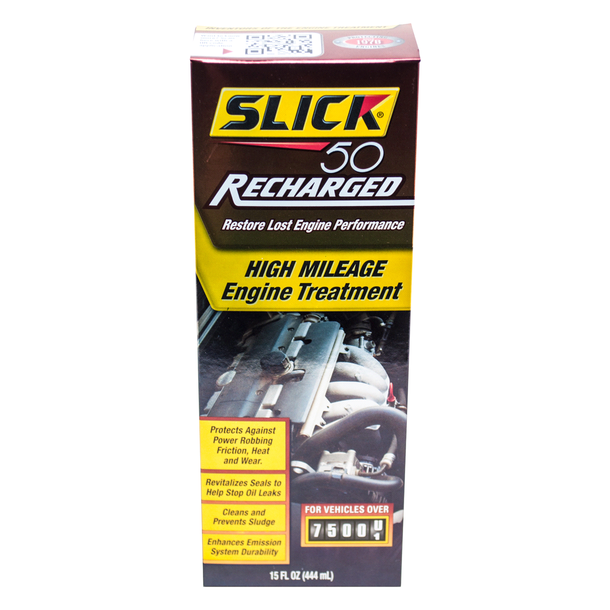 SLICK 50 RECHARGE HIGH MILEAGE ENGINE TREATMENT