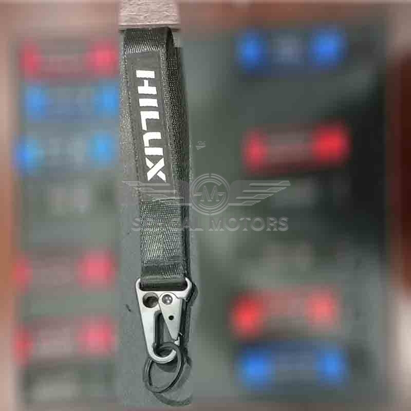 Hilux Ribbon Key Chain - Black